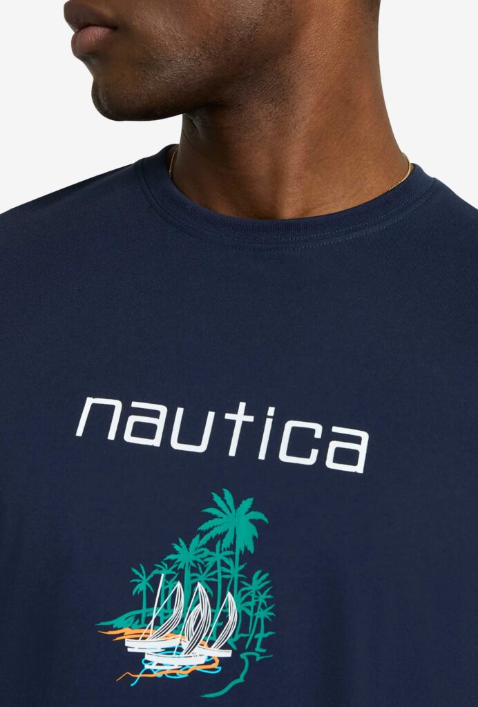 NAUTICA ΜΠΛΟΥΖΑ T-SHIRT 3NCN1R02948-70 | DARK BLUE