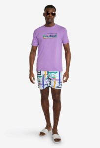 NAUTICA ΜΠΛΟΥΖΑ T-SHIRT 3NCN1R02955-70 | PURPLE