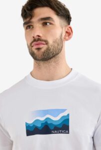 NAUTICA ΜΠΛΟΥΖΑ T-SHIRT 3NCN1R02982-70 | WHITE