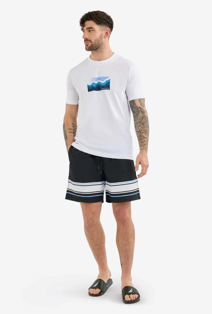 NAUTICA ΜΠΛΟΥΖΑ T-SHIRT 3NCN1R02982-70 | WHITE
