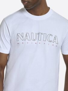 NAUTICA ΜΠΛΟΥΖΑ T-SHIRT 3NCN1R02999-70 | WHITE