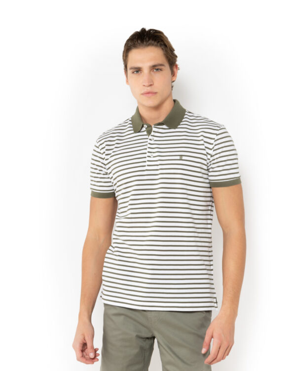 THE BOSTONIANS ΜΠΛΟΥΖΑ ACORN POLO PIQUE | KHAKI