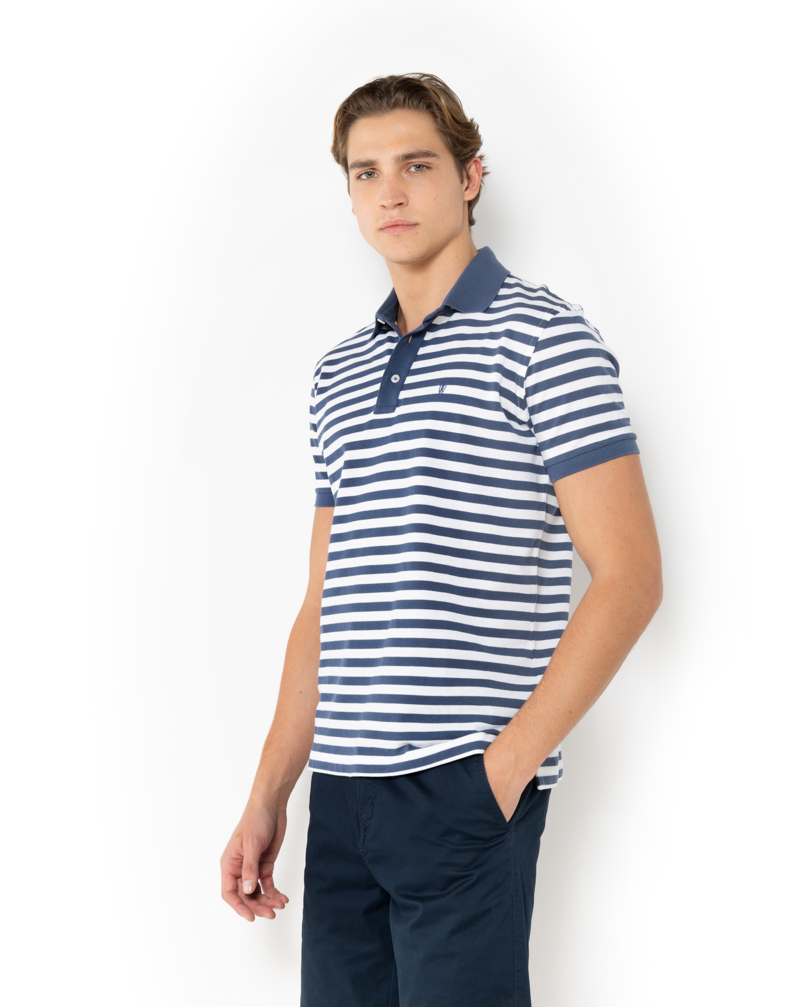 THE BOSTONIANS ΜΠΛΟΥΖΑ T-SHIRT PIQUE TECH  3TS1297-70 | KHAKI
