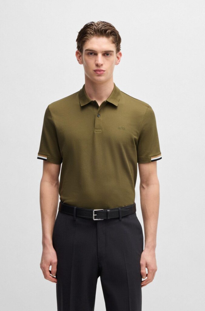 BOSS JERSEY PARLAY 147 50467113-70 | KHAKI