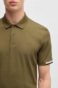 BOSS JERSEY PARLAY 147 50467113-70 | KHAKI