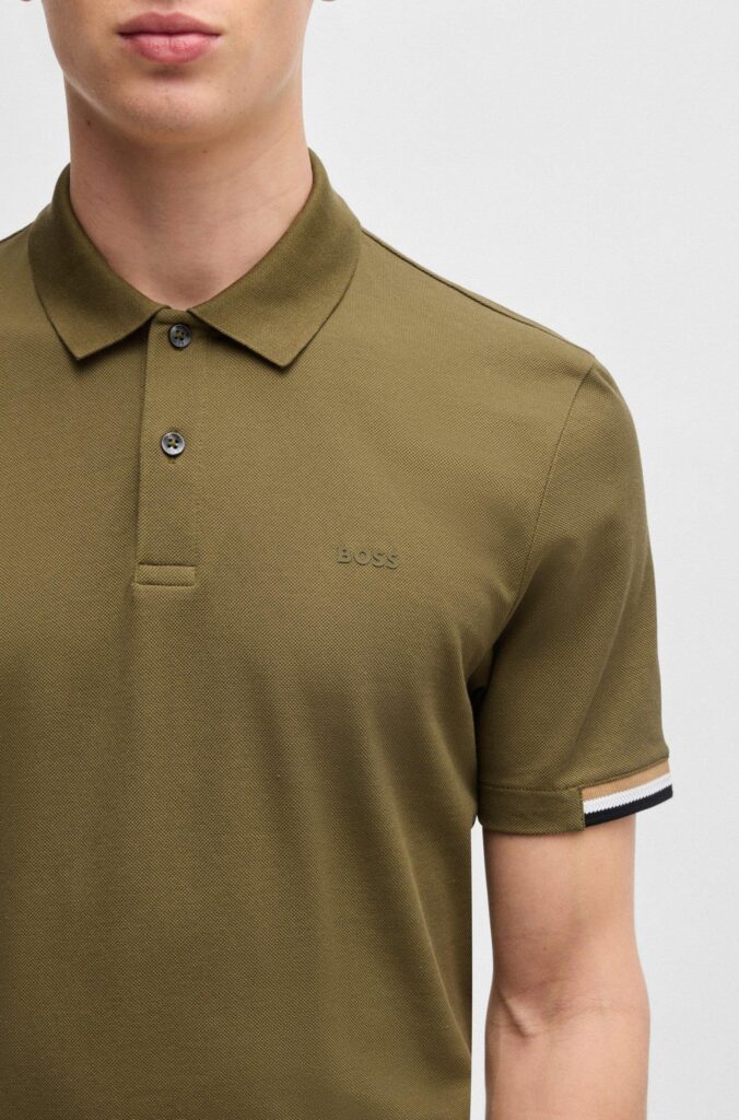 BOSS JERSEY PARLAY 147 50467113-70 | KHAKI