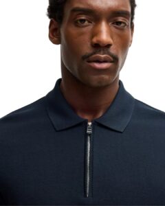 BOSS JERSEY H-PARAS 120 | DARK BLUE