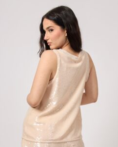 BOSS ΜΠΛΟΥΖΑ C_ILLETTES_1  50540334 | BEIGE