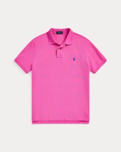 POLO RALPH LAUREN SSKCCMSLM1-SHORT SLEEVE-KNIT 710680784 | FUCHSIA
