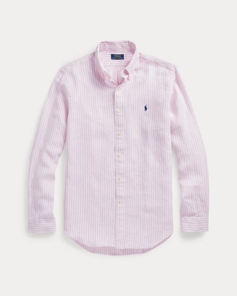 POLO RALPH LAUREN CUBDPPCS-LONG SLEEVE-SPORT SHIRT 710873446 | PINK