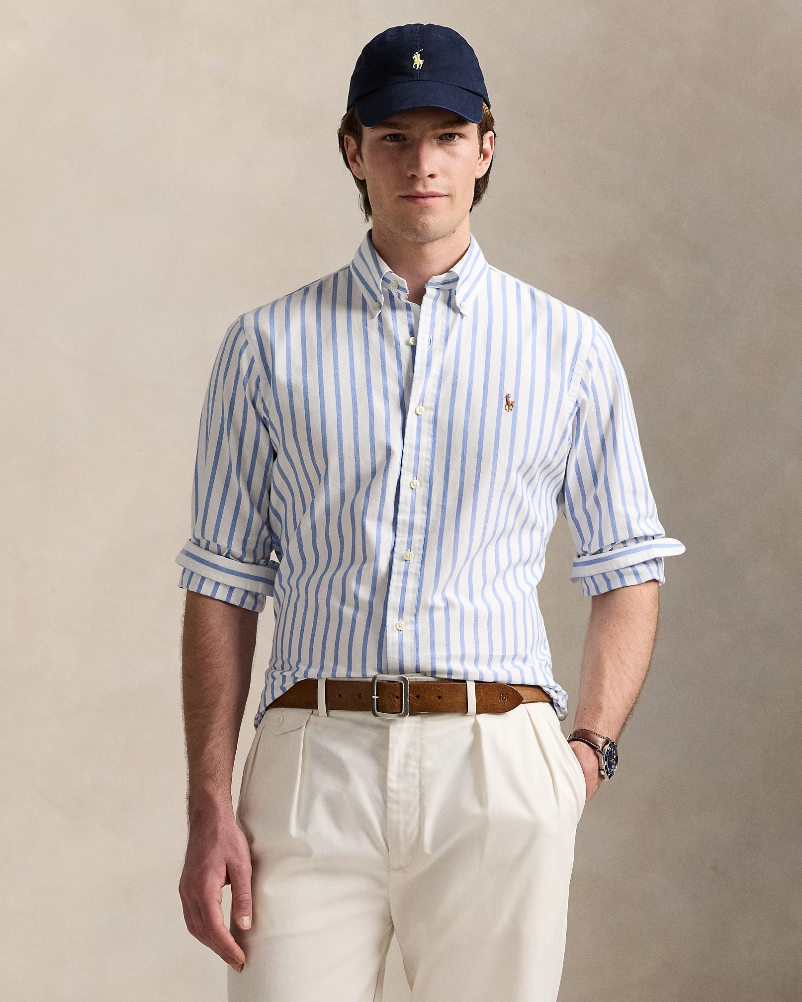 POLO RALPH LAUREN SSCNCLSM6-SHORT 710952037 | KHAKI