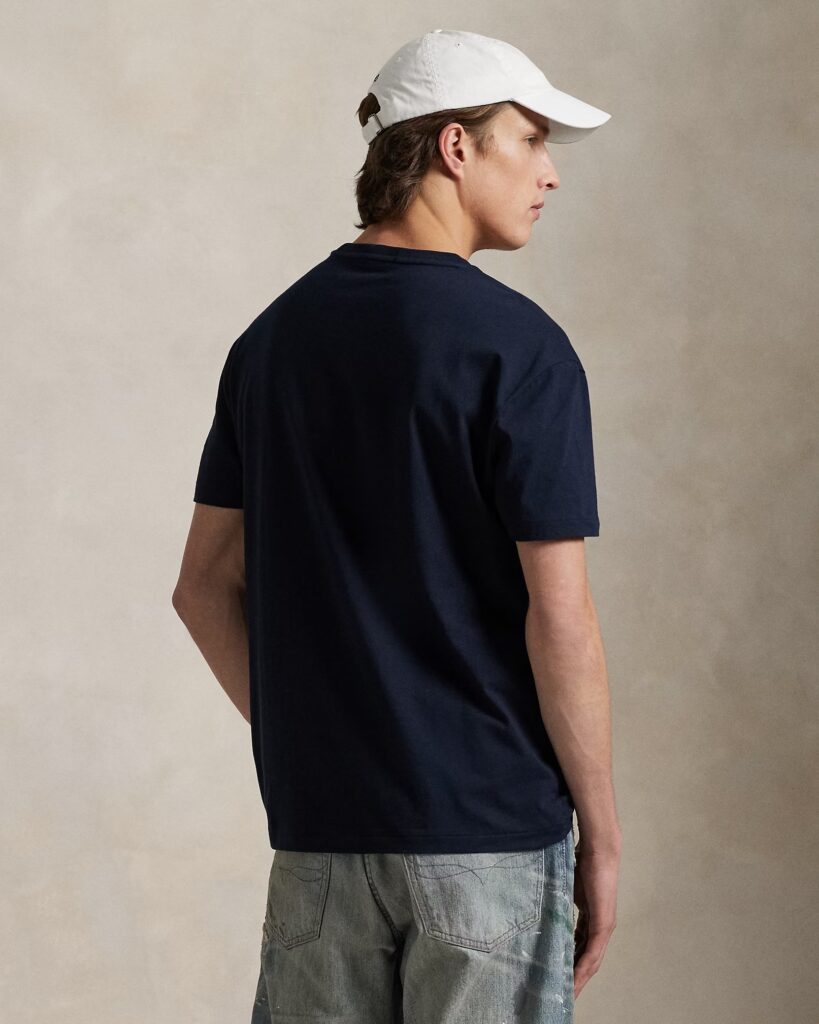 POLO RALPH LAUREN SSCNCLSM1-SHORT SLEEVE-T-SHIRT | DARK BLUE