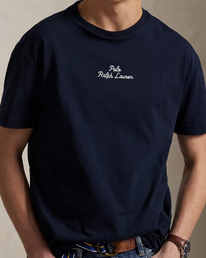POLO RALPH LAUREN SSCNCLSM1-SHORT SLEEVE-T-SHIRT | DARK BLUE