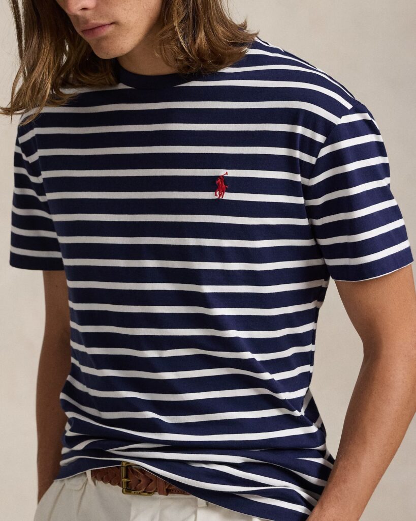 POLO RALPH LAUREN SSYDCNCMSLM5-SHORT SLEEVE-T-SHIRT | DARK BLUE