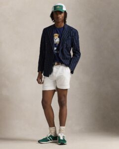 POLO RALPH LAUREN SSCNCMSLM1-SHORT 710973137 | DARK BLUE