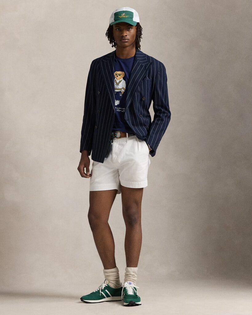 POLO RALPH LAUREN SSCNCMSLM1-SHORT 710973137 | DARK BLUE