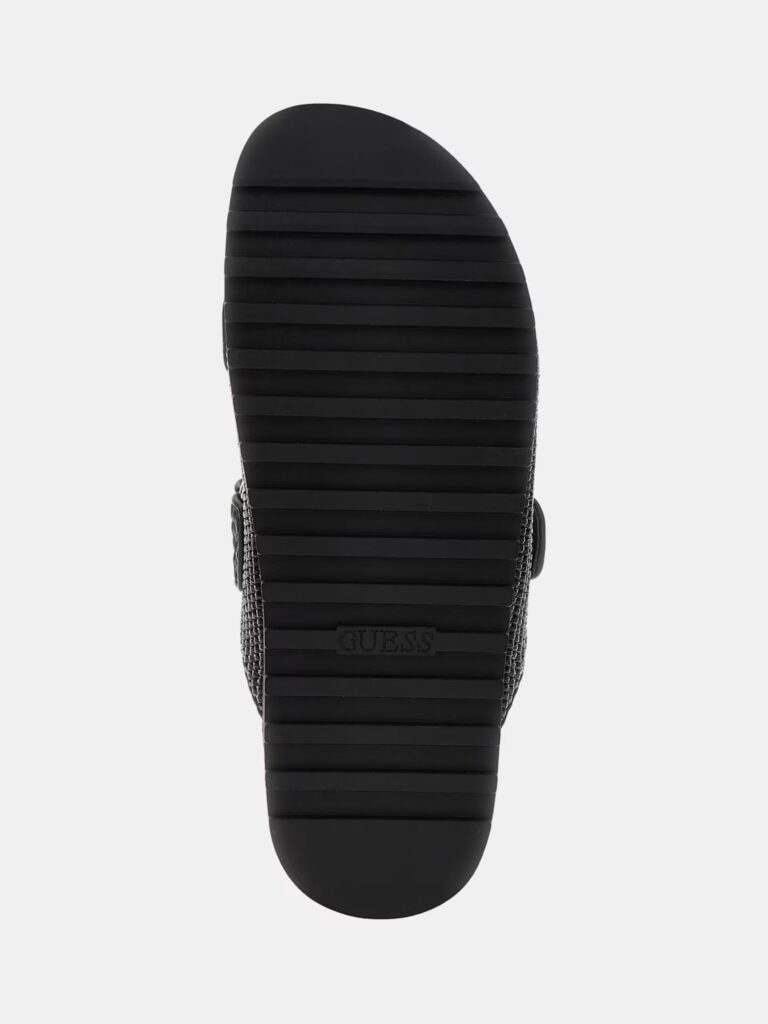 GUESS SH FADELIZE – SLIDE PRINTED FABRIC FLJFDEFAP19 | BLACK
