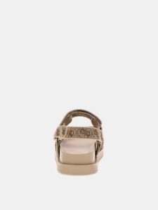 GUESS SH FADISON – SANDALO IN ECOPELLE LAMINATA ΠΑΠΟΥΤΣΙ W | BEIGE