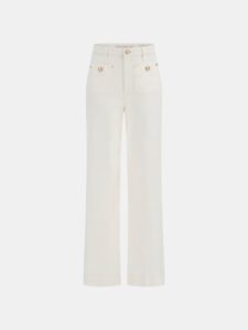 GUESS SAILOR WIDE LEG W5GA2JD5N71 | WHITE