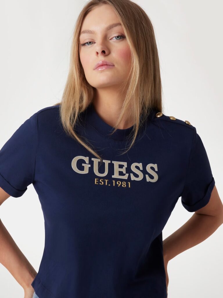 GUESS CN SS CROPPED W5GI15K8FQ4 | DARK BLUE
