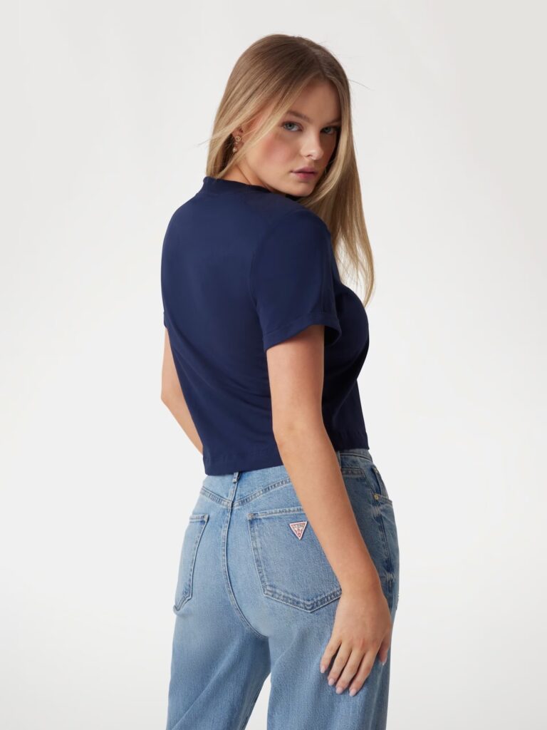 GUESS CN SS CROPPED W5GI15K8FQ4 | DARK BLUE