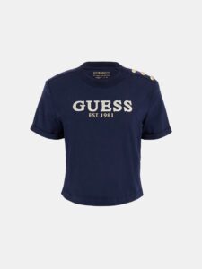 GUESS CN SS CROPPED W5GI15K8FQ4 | DARK BLUE