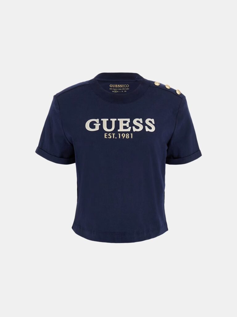 GUESS CN SS CROPPED W5GI15K8FQ4 | DARK BLUE