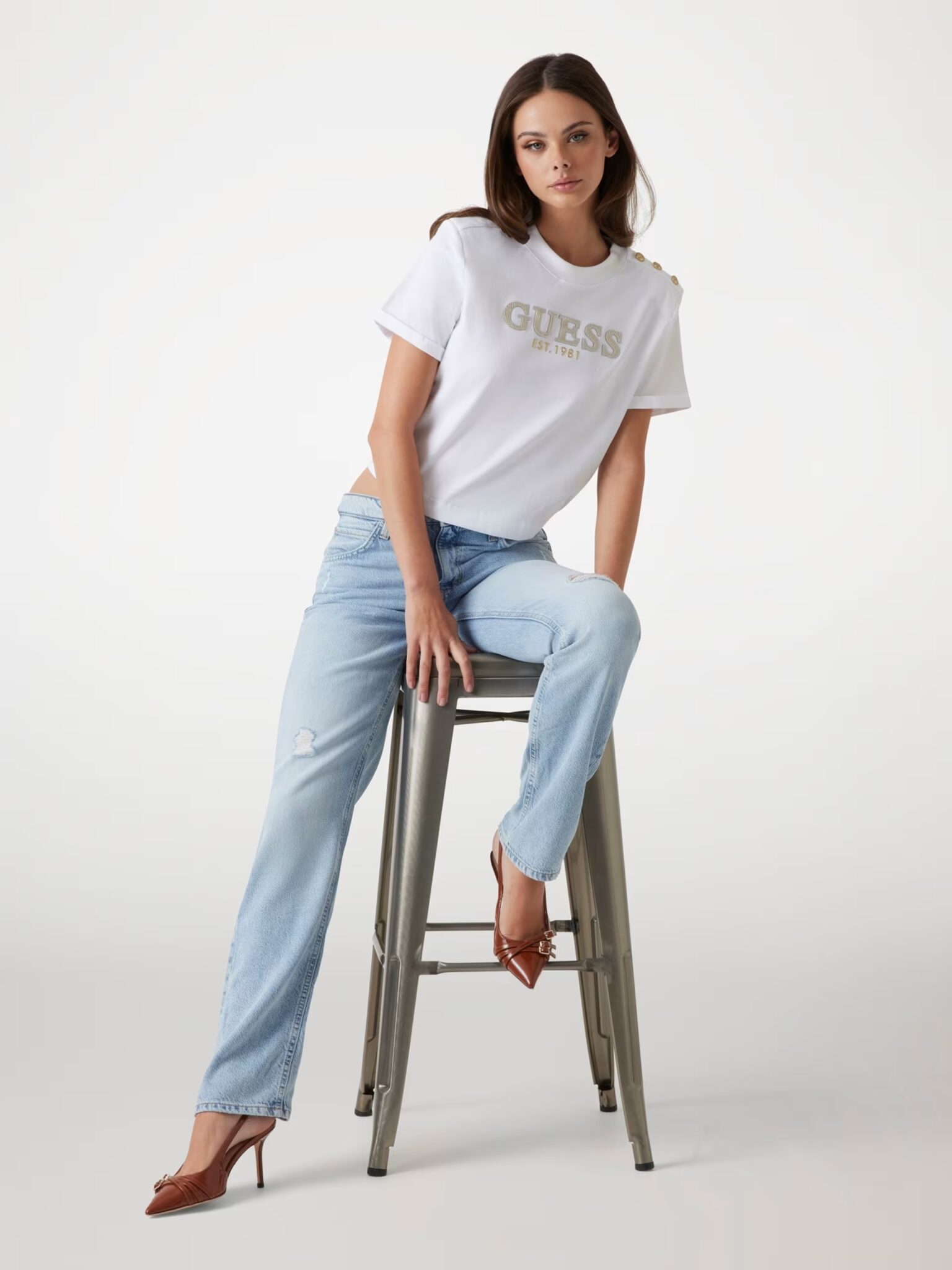 LIU JO SPORT_TA5J28_T-SHIRT MODA M/C ΜΠΛΟΥΖΑ ΓΥΝΑΙΚΕΙΟ | OFF WHITE