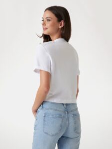 GUESS CN SS CROPPED W5GI15K8FQ4 | WHITE