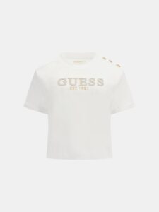 GUESS CN SS CROPPED W5GI15K8FQ4 | WHITE