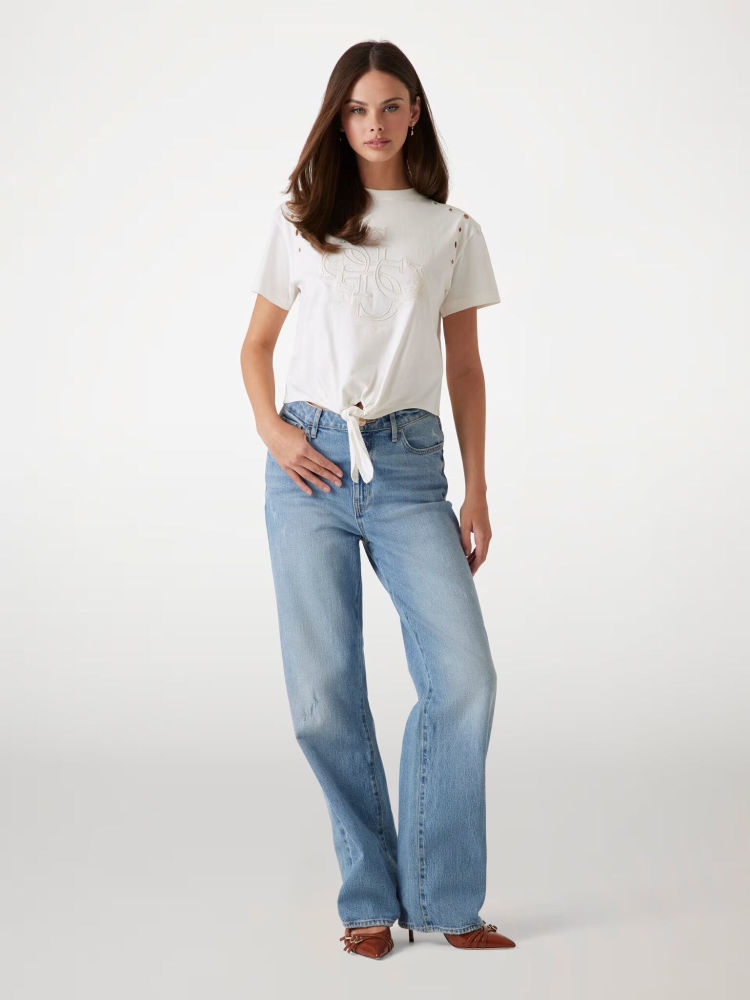 LIU JO SPORT_TA5J28_T-SHIRT MODA M/C ΜΠΛΟΥΖΑ ΓΥΝΑΙΚΕΙΟ | OFF WHITE
