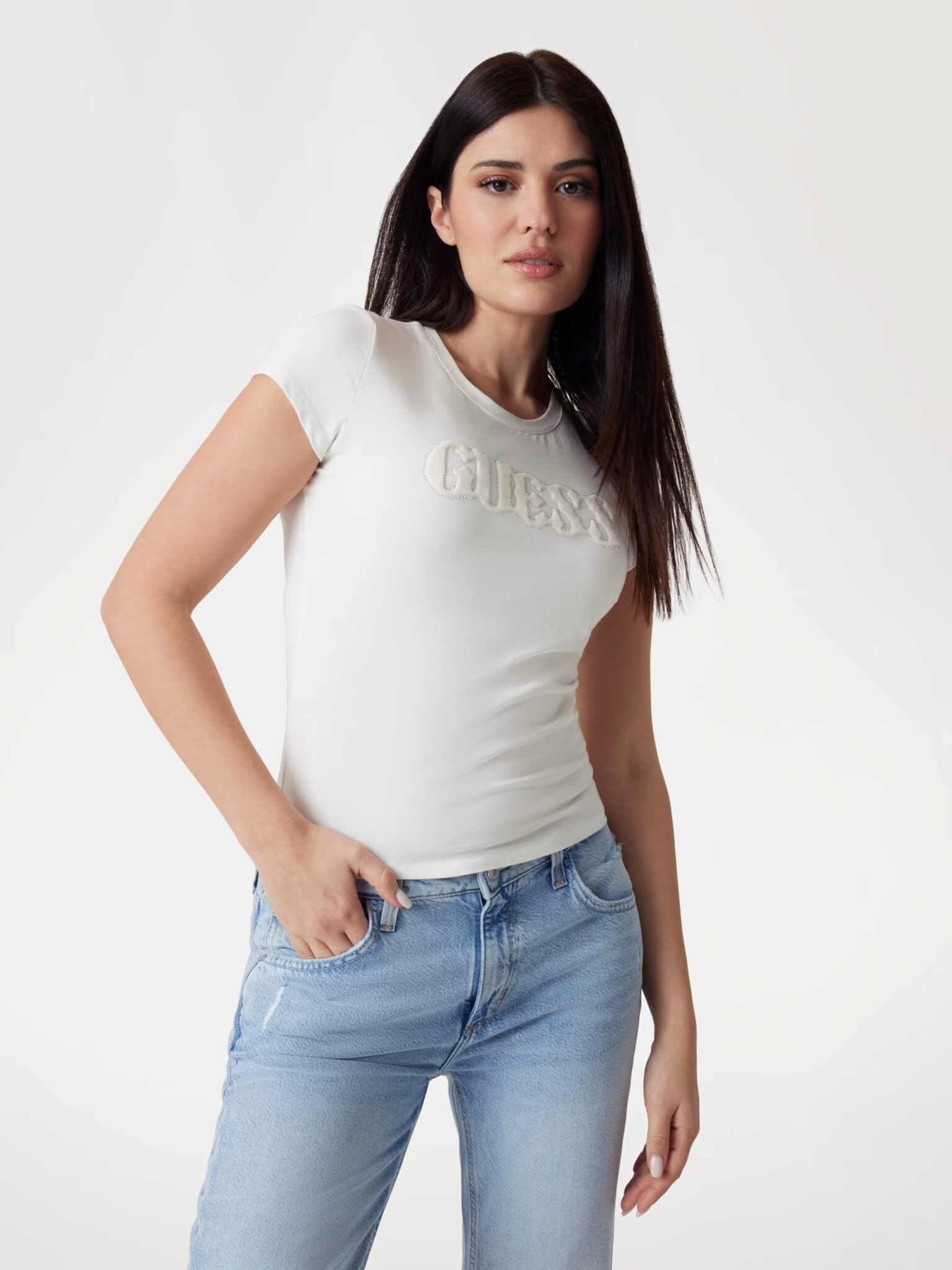 LIU JO SPORT_TA5J28_T-SHIRT MODA M/C ΜΠΛΟΥΖΑ ΓΥΝΑΙΚΕΙΟ | OFF WHITE