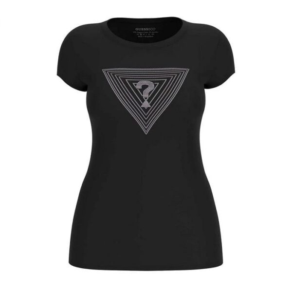 GUESS SS TRIANGLE OMBRE R3 TEE W5GI43KA0Q1 | BLACK