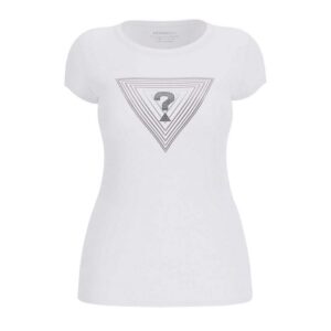 GUESS SS TRIANGLE OMBRE R3 TEE W5GI43KA0Q1 | WHITE