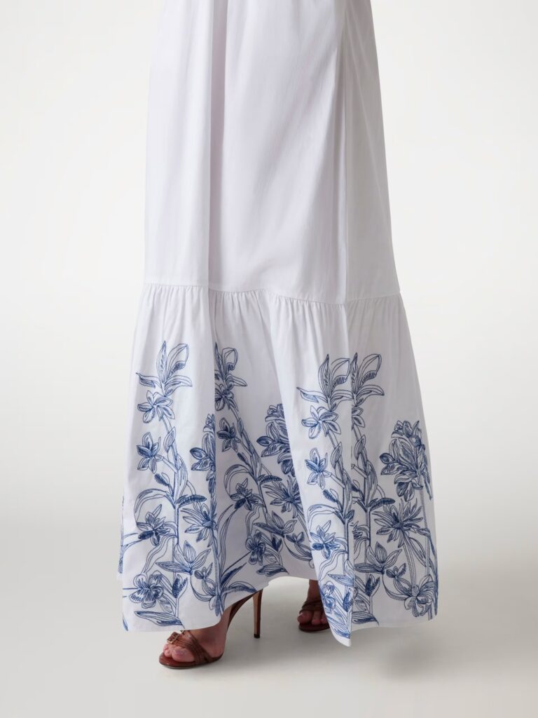 GUESS BLANCHE PLACE EMBRO LONG W5GK26WH580 | WHITE