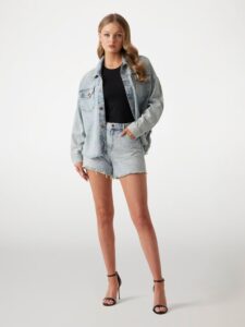 GUESS WESTERN SHACKET W5GN90D5LQ2 | DENIM