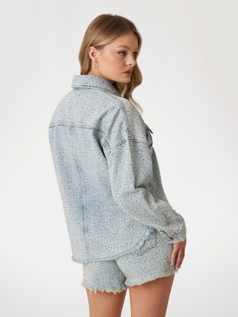 GUESS WESTERN SHACKET W5GN90D5LQ2 | DENIM