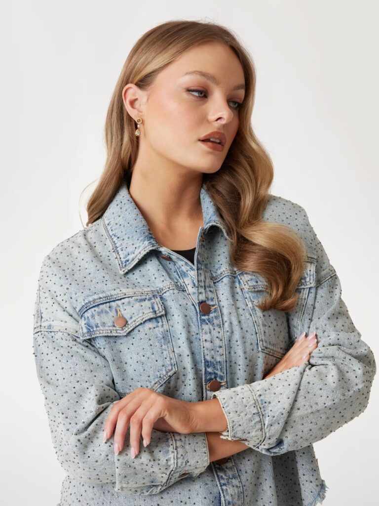 GUESS WESTERN SHACKET W5GN90D5LQ2 | DENIM
