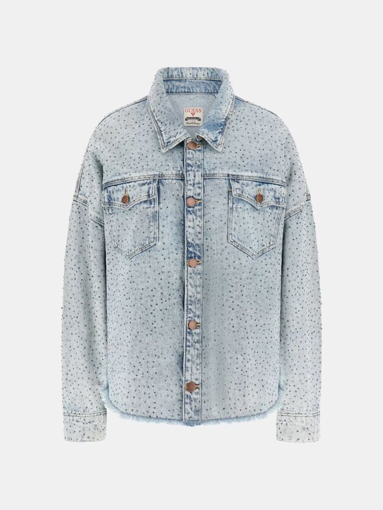 GUESS WESTERN SHACKET W5GN90D5LQ2 | DENIM