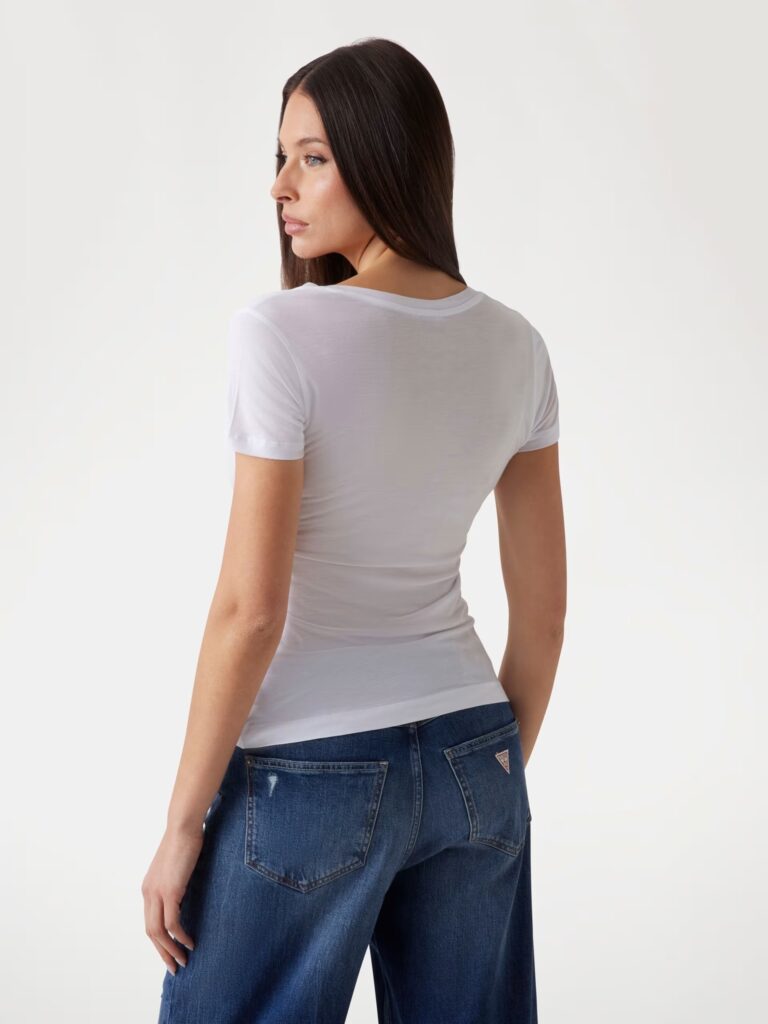GUESS VN SS LIGHT BASIC TEE W5GP31KCSX2 | WHITE