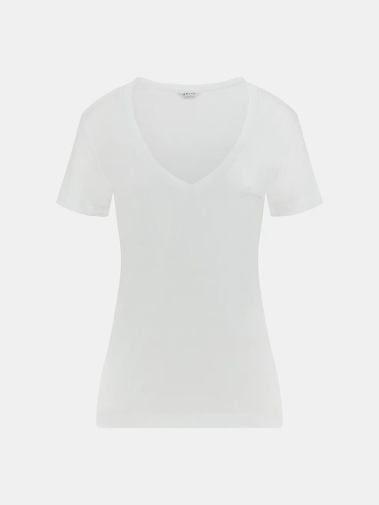GUESS VN SS LIGHT BASIC TEE W5GP31KCSX2 | WHITE
