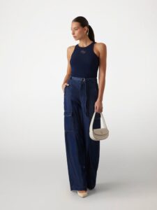 GUESS NEW SL ROUND NK GUENDALINA W5GP57KCV52 | DARK BLUE