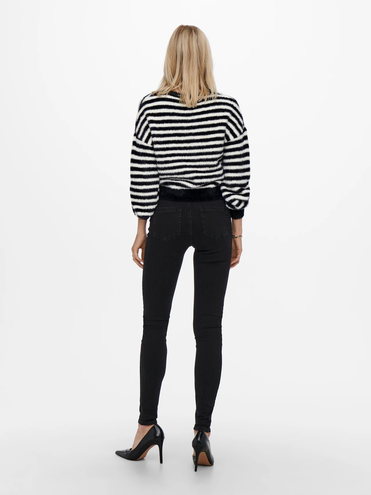 ONLY ONLEA L/S 2-WAY DEEP NECK TOP JRS NOOS ΜΠΛΟΥΖΑ | OFF WHITE