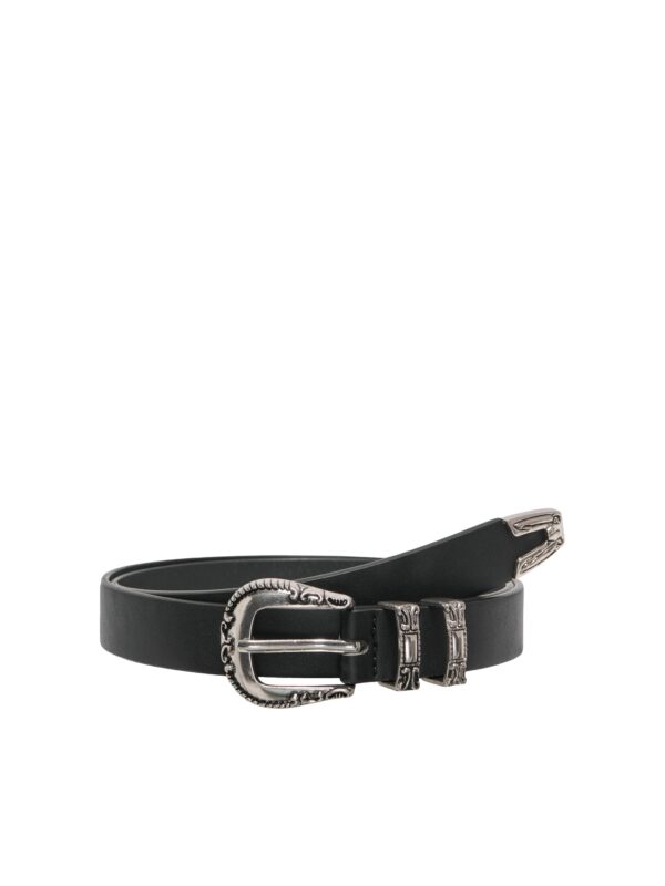 ONLY ONLEMMA WESTERN PU JEANS BELT ACC | BLACK