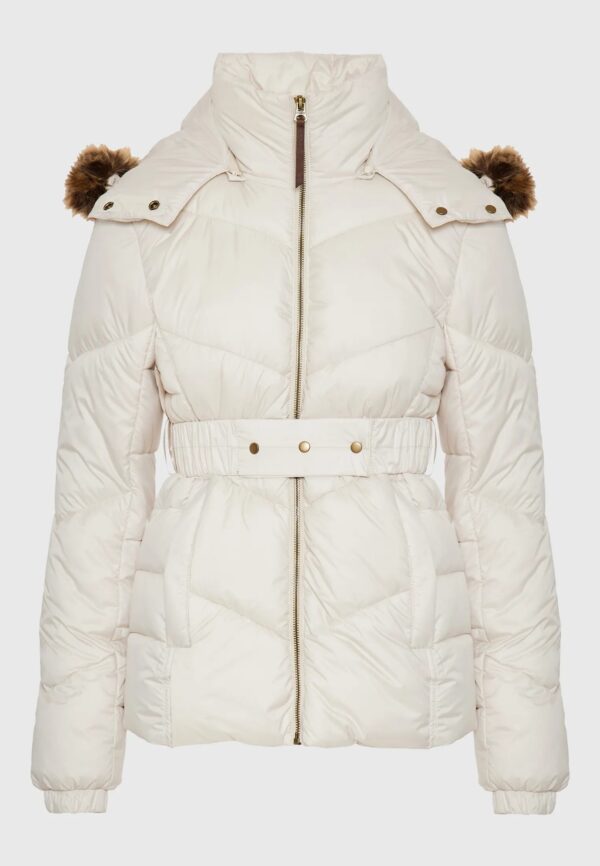 FUNKY BUDDHA ΓΥΝΑΙΚΕΊΟ ΦΟΥΣΚΩΤΌ ΤΖΆΚΕΤ | OFF WHITE