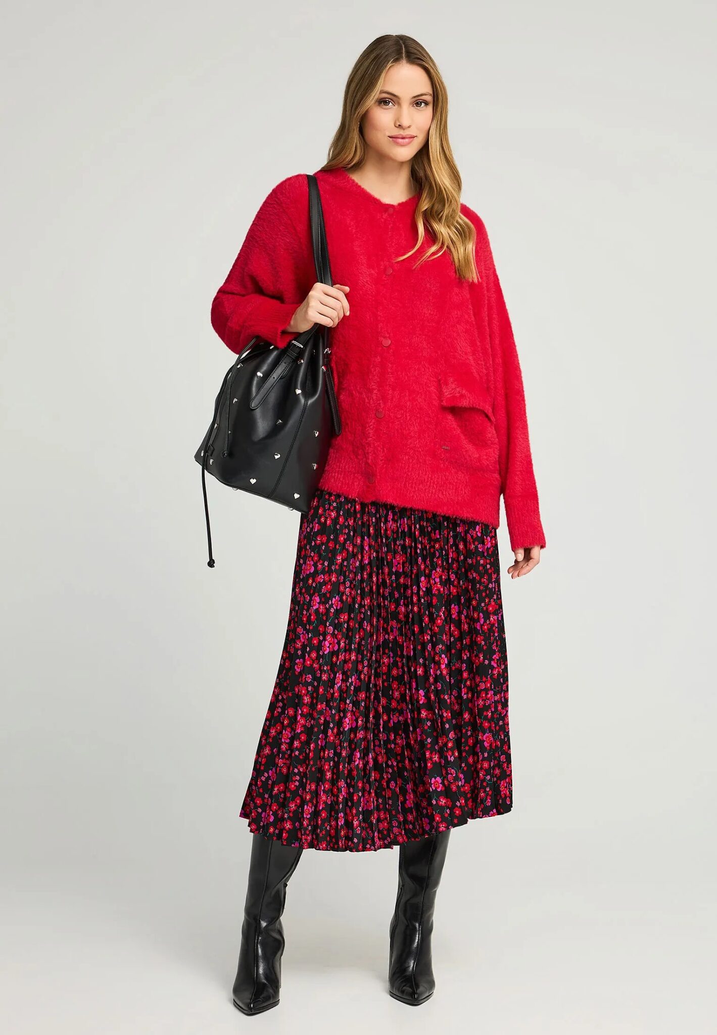 FUNKY BUDDHA ΓΥΝΑΙΚΕΊΟ ΠΛΕΚΤΌ ΜΕ ΛΑΙΜΌΚΟΨΗ | BLACK