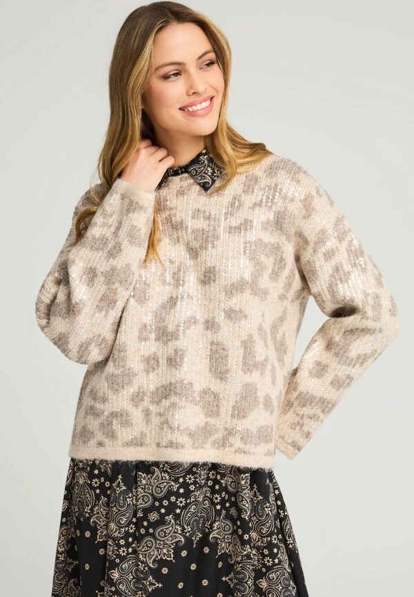 FUNKY BUDDHA ΓΥΝΑΙΚΕΊΟ ΠΛΕΚΤΌ ΜΕ ΛΑΙΜΌΚΟΨΗ | BEIGE