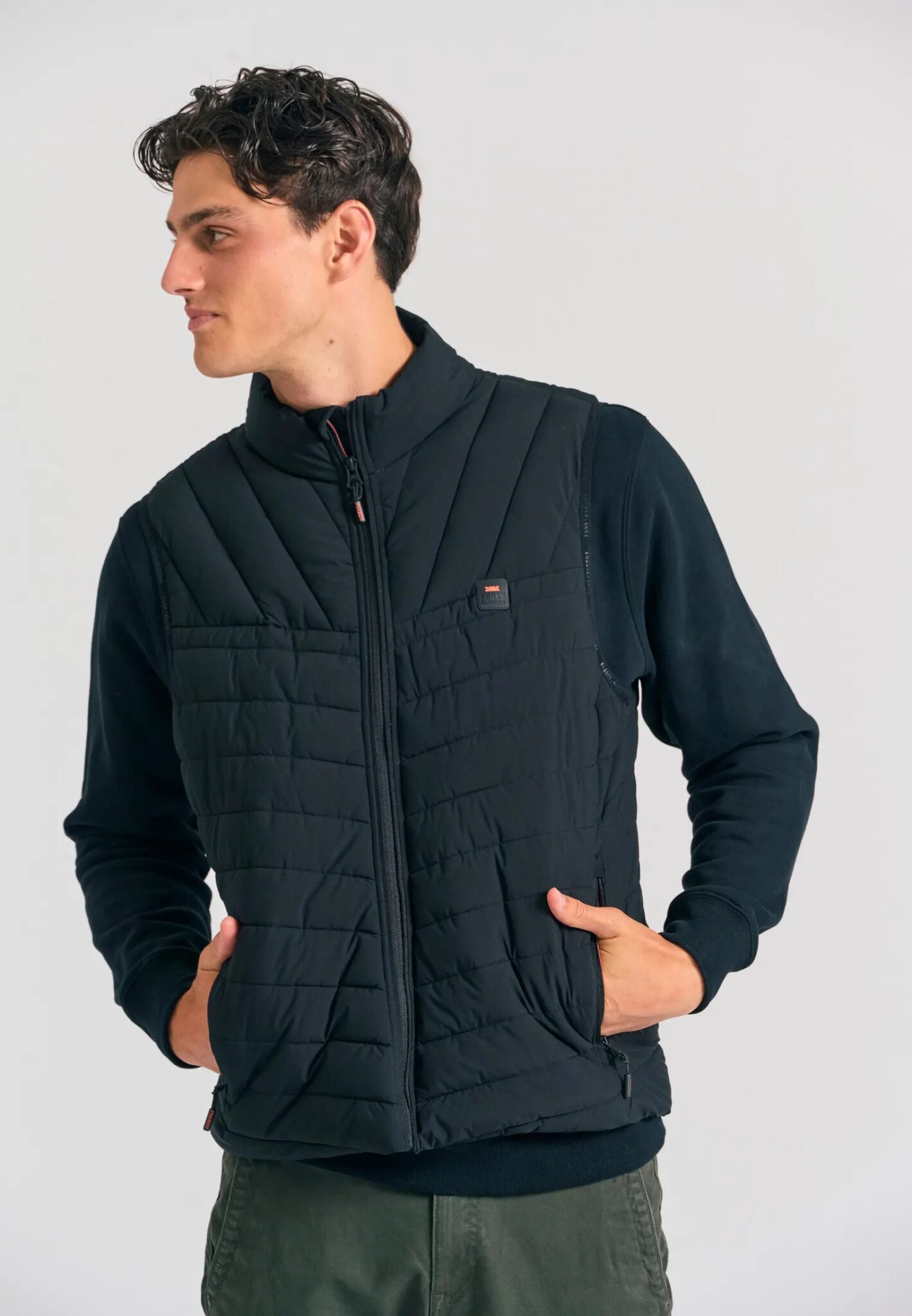 FUNKY BUDDHA ΑΝΔΡΙΚΌ ΠΑΝΤΕΛΌΝΙ CHINO | BLACK