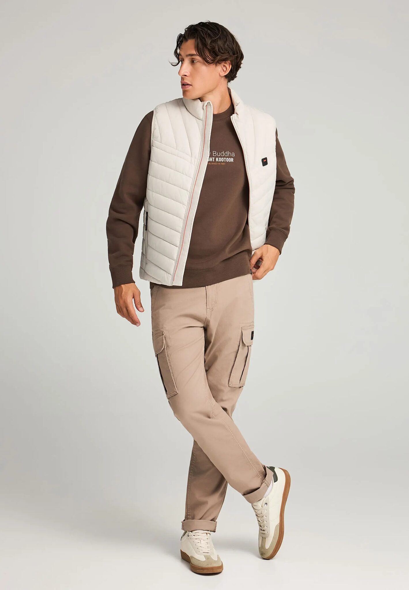 FUNKY BUDDHA ΑΝΔΡΙΚΌ ΠΑΝΤΕΛΌΝΙ CHINO | BLACK