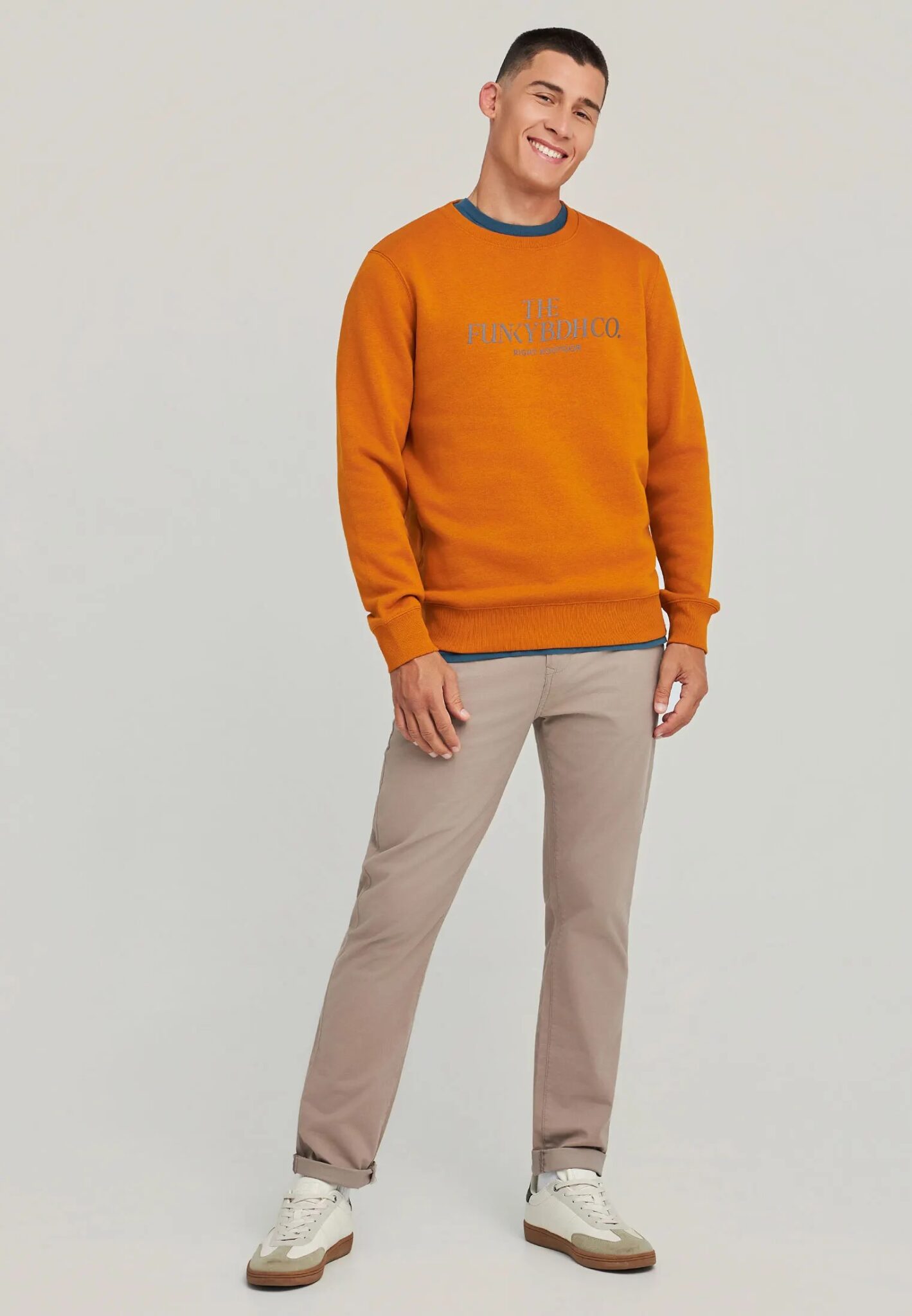 FUNKY BUDDHA ΑΝΔΡΙΚΉ ΜΠΛΟΎΖΑ ΜΕ ΜΑΚΡΎ ΜΑΝΊΚΙ | DARK GREEN